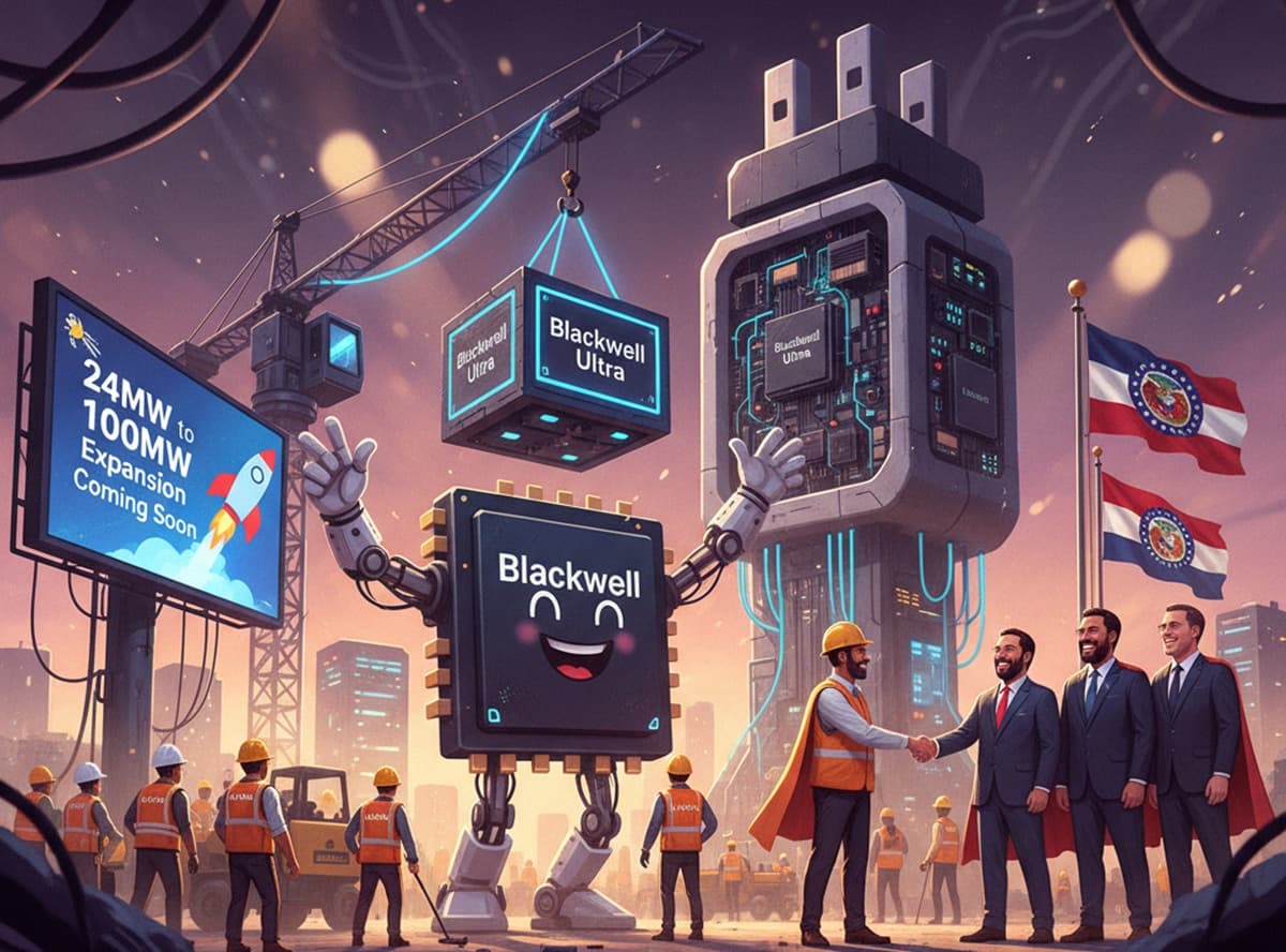 Cover Image for Lambda строит ИИ-фабрику мощностью 100 МВт в Канзас-Сити