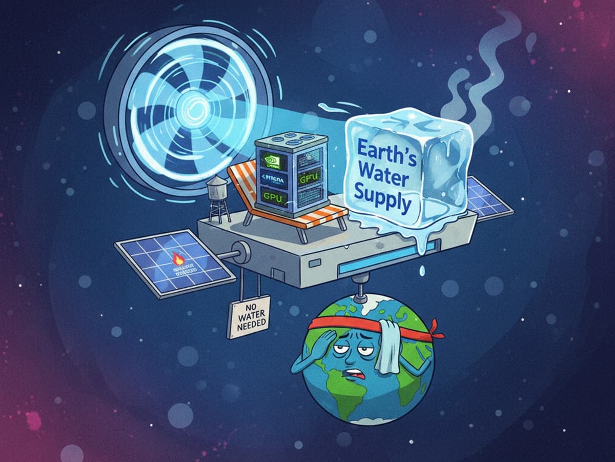 Cover Image for Стартап Starcloud запускает центры обработки данных на орбите с NVIDIA H100