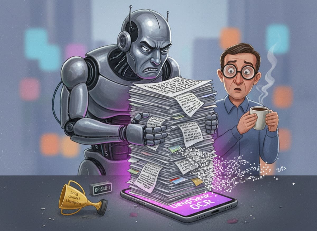 Cover Image for DeepSeek разработал OCR-систему для сжатия текста из изображений