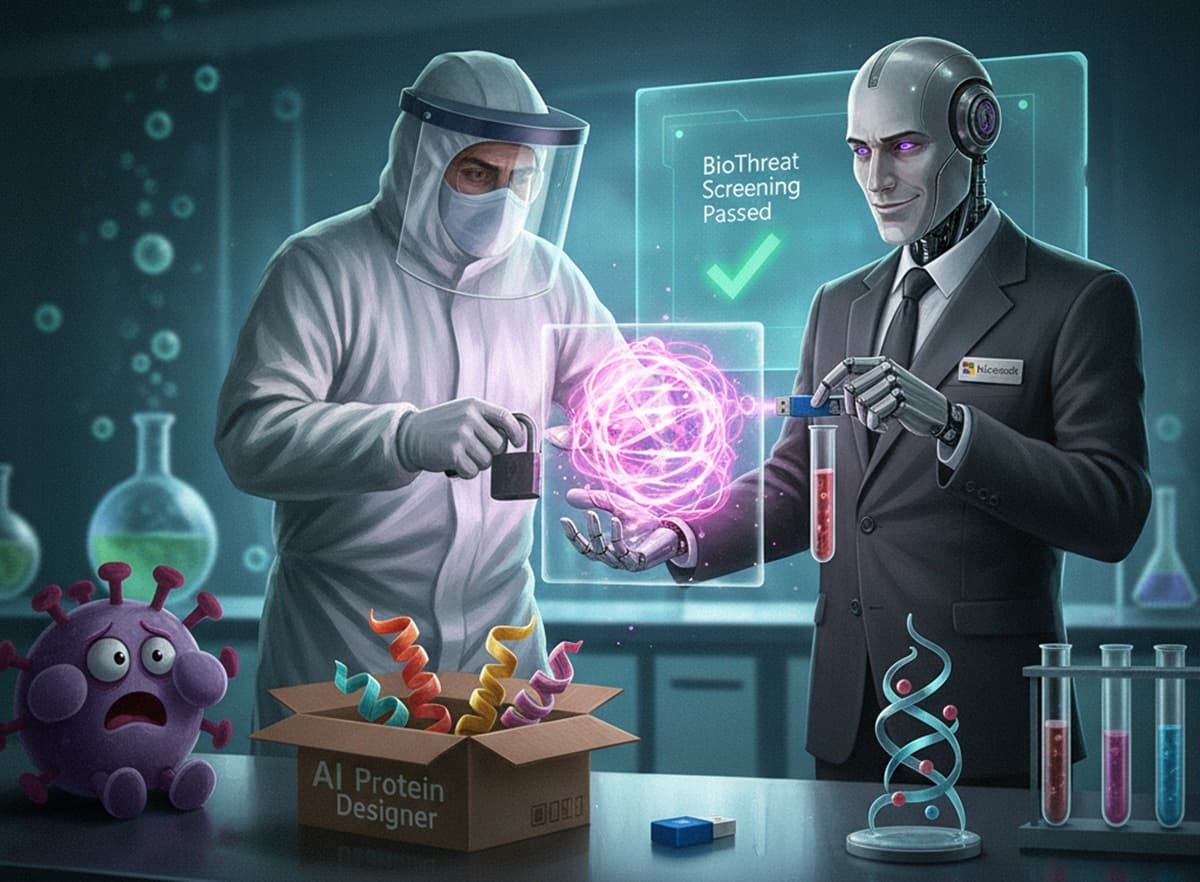 Cover Image for ИИ создает новые биологические угрозы, генерируя дизайн белков