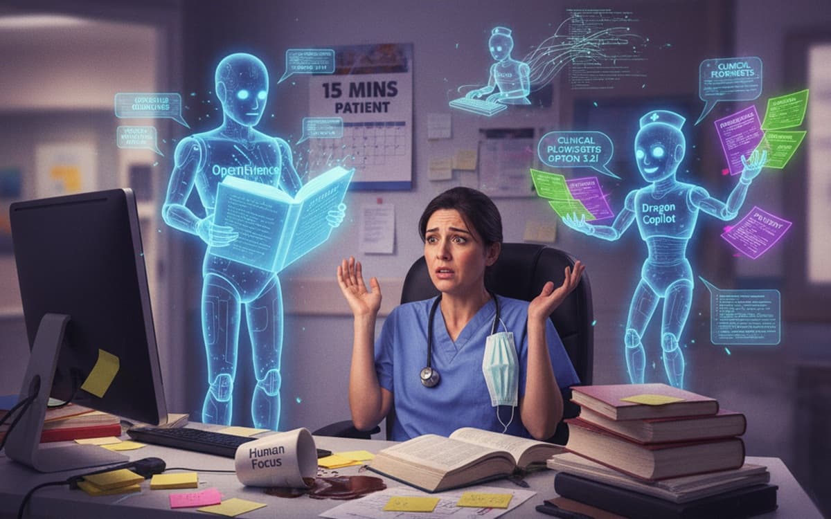 Cover Image for Microsoft и OpenEvidence интегрируют медицинский ИИ в клинические рабочие процессы