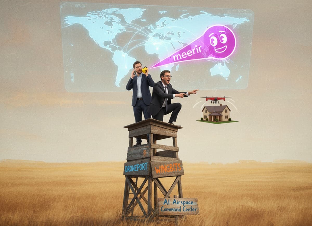 Cover Image for Droneport и Wingbits запускают платформу управления воздушным пространством на базе ИИ