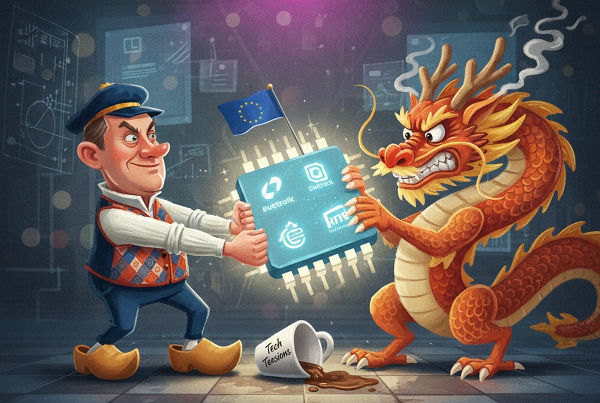 Cover Image for Власти Нидерландов взяли под контроль производителя чипов Nexperia, принадлежащего китайцам