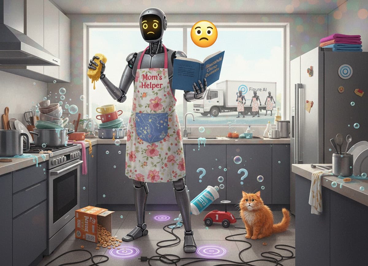Cover Image for Figure AI представила робота Figure 03 для уборки и других домашних дел