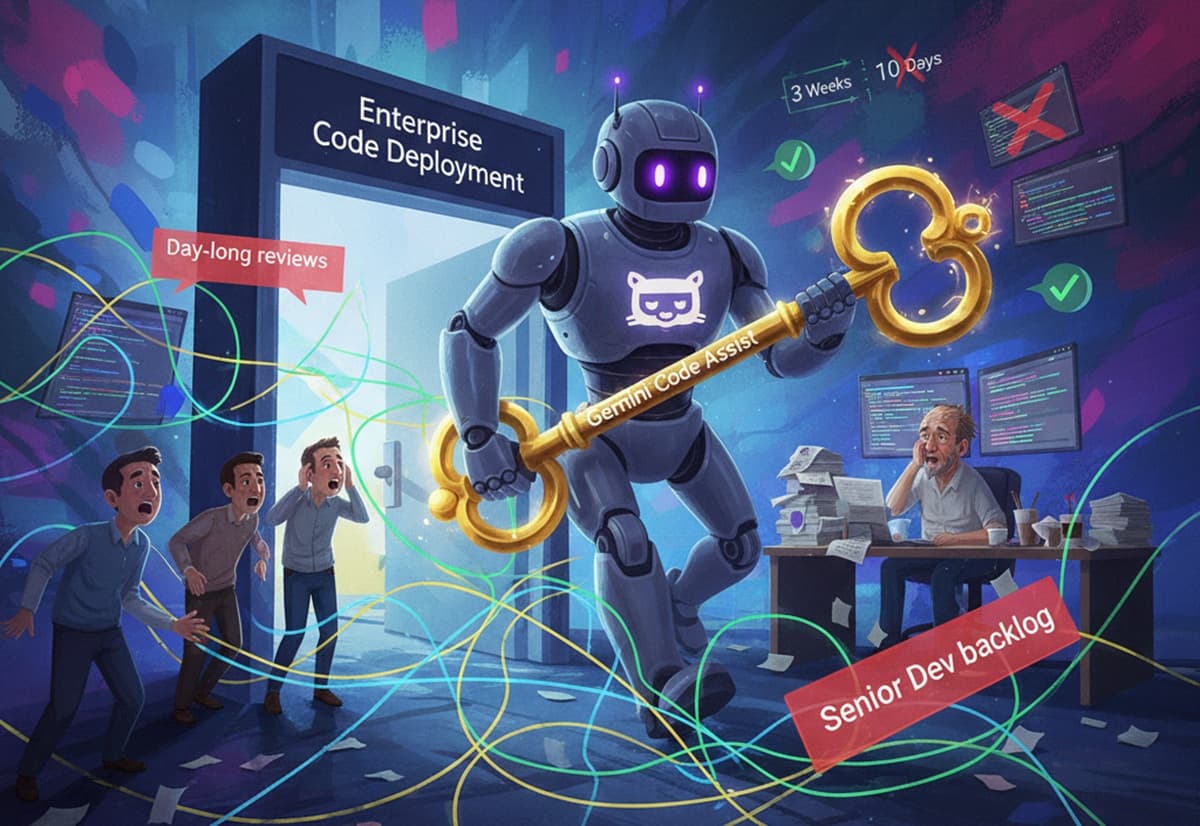 Cover Image for Google запускает Gemini Code Assist для GitHub в корпоративной версии