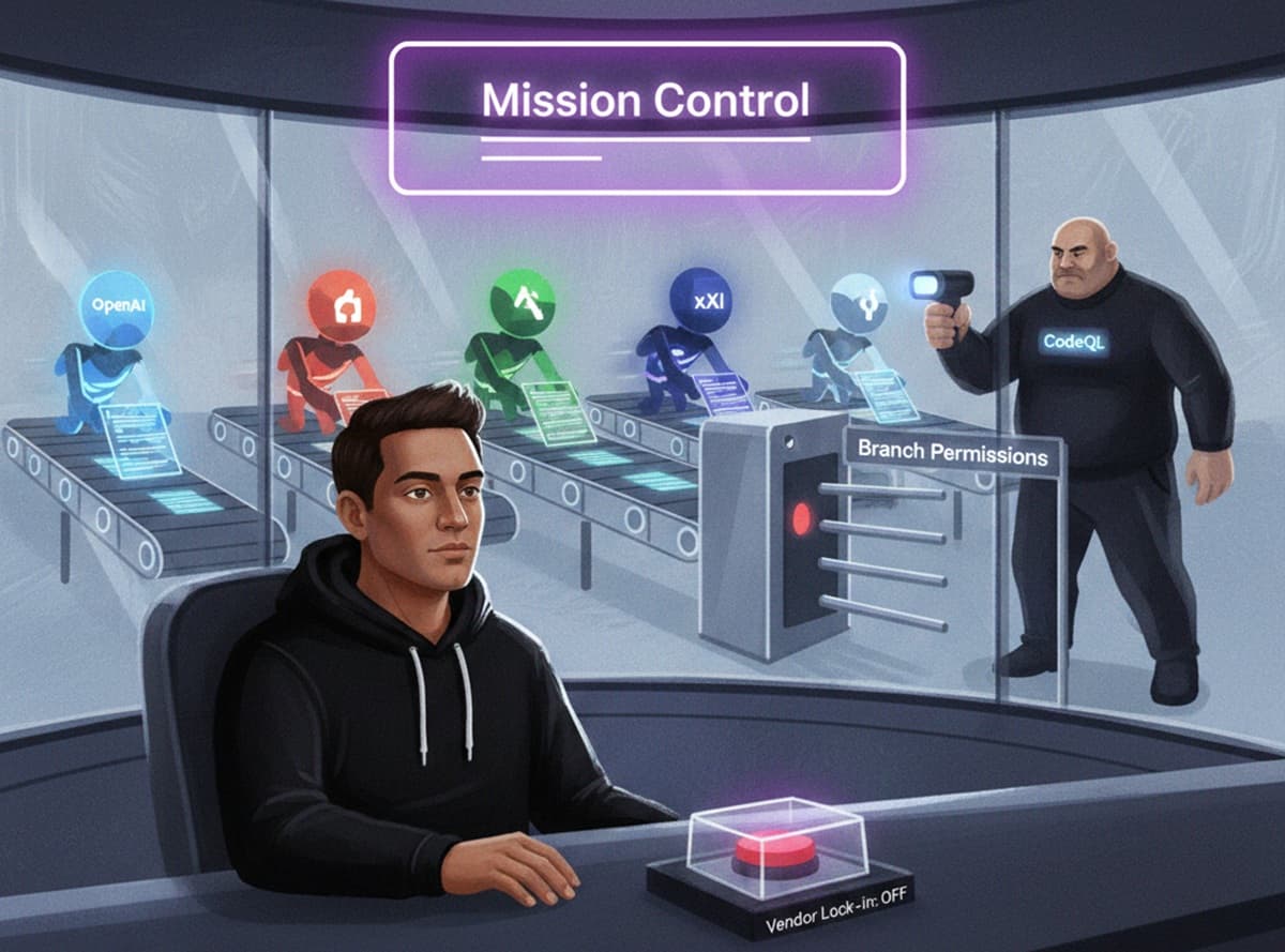 Cover Image for GitHub запускает платформу управления несколькими ИИ-агентами для разработки