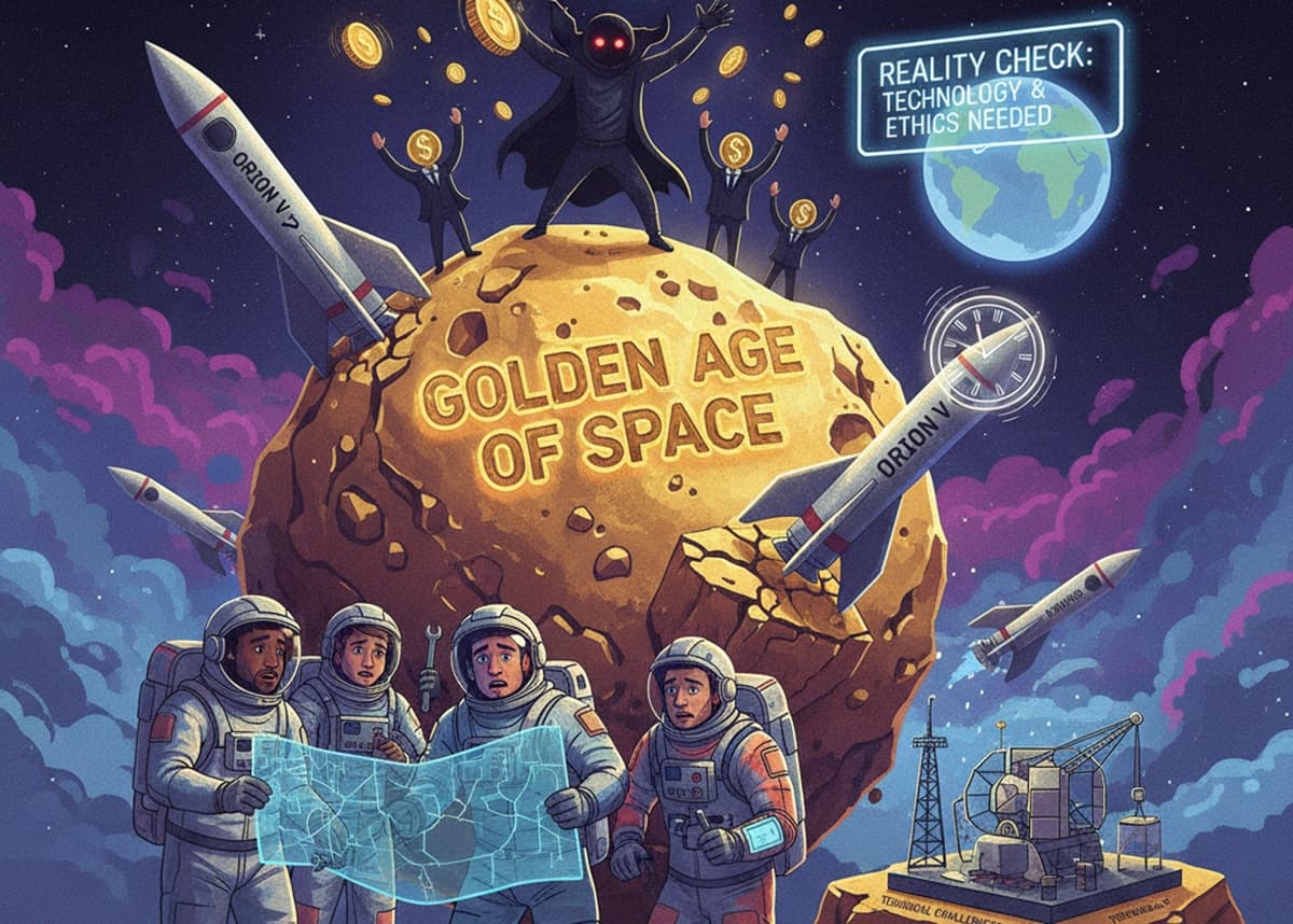 Cover Image for Золотой век космических исследований под угрозой из-за бюджетных сокращений NASA