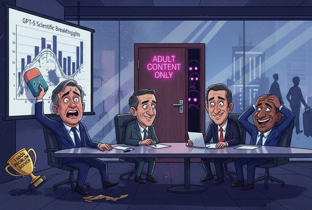 Cover Image for Рост ChatGPT замедляется на фоне скандалов с преувеличенными возможностями GPT-5