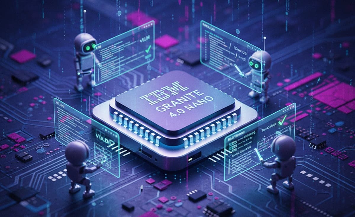 Cover Image for IBM выпускает сверхкомпактные языковые модели Granite 4.0 Nano