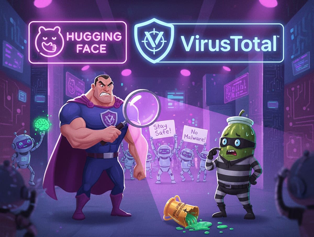Cover Image for Hugging Face интегрирует сканирование VirusTotal для защиты моделей машинного обучения