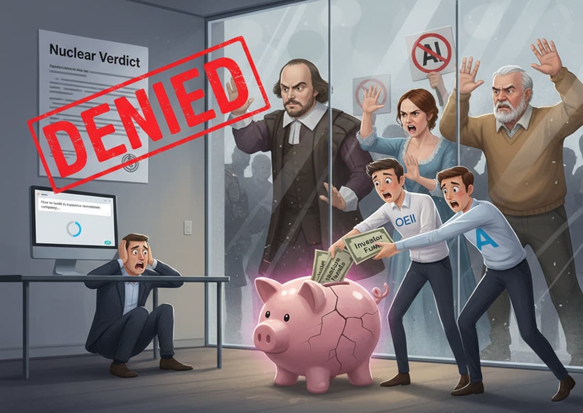 Cover Image for Страховые компании отказываются покрывать многомиллионные иски против разработчиков ИИ