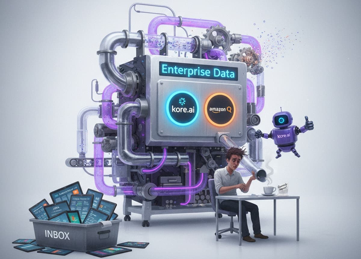 Cover Image for Kore.ai и Amazon Q Business объединяются для создания агентных рабочих процессов с корпоративным поиском