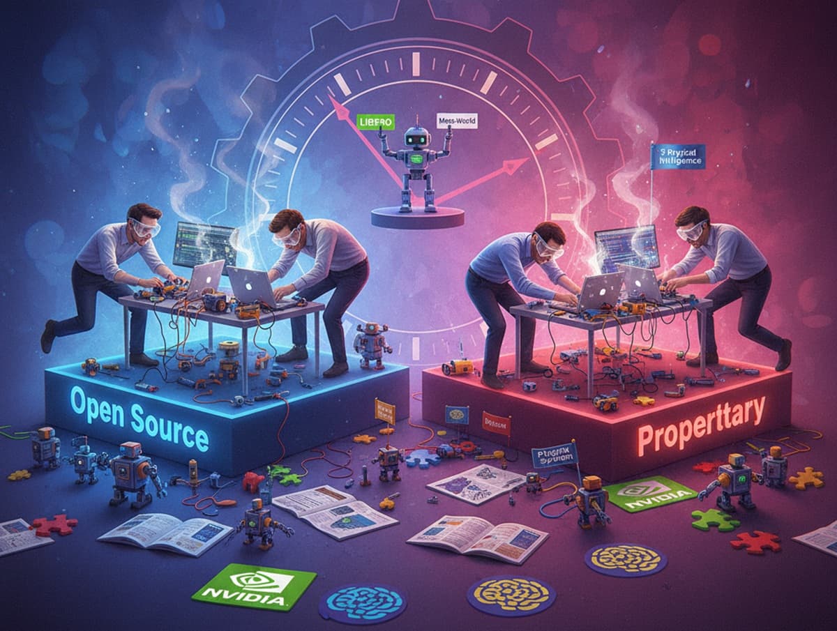 Cover Image for LeRobot выпускает масштабное обновление для робототехники с открытым исходным кодом