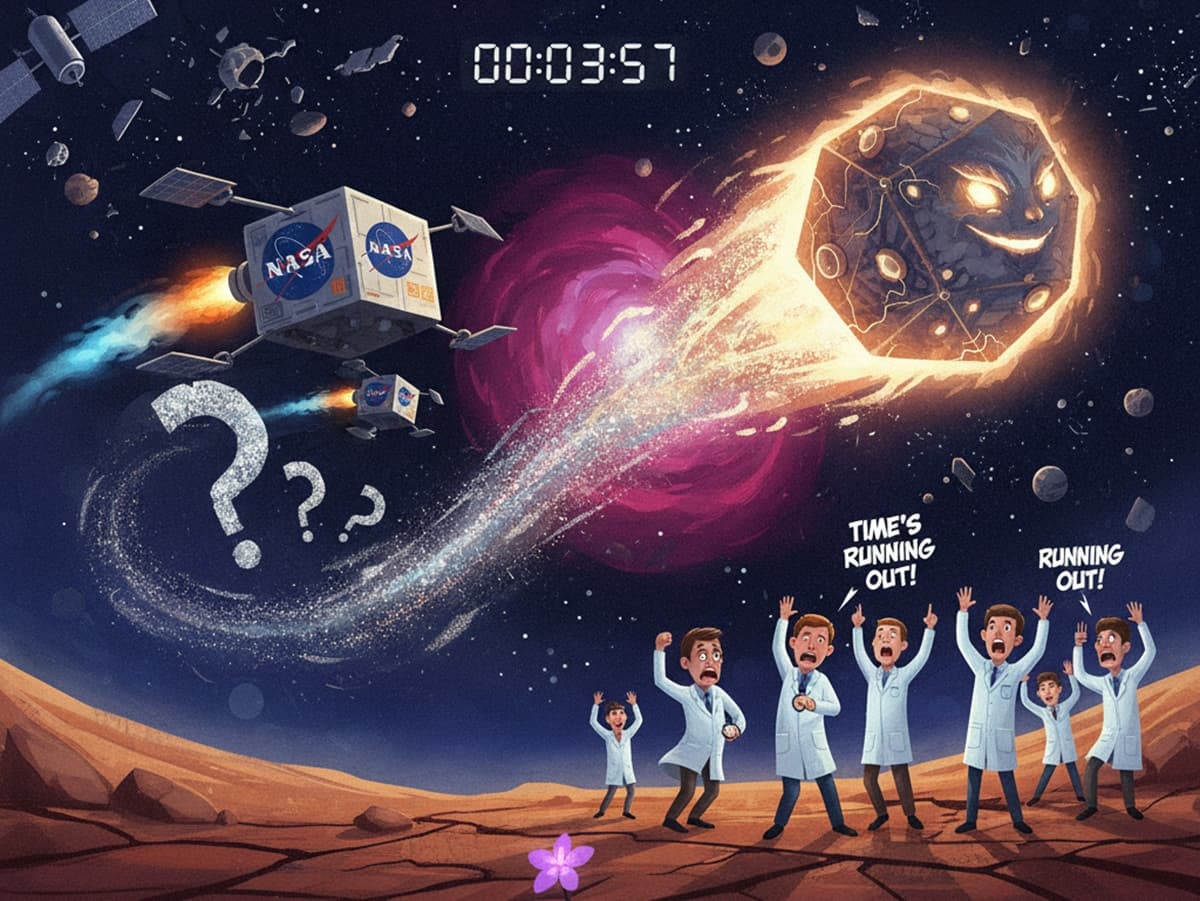 Cover Image for Космические зонды могут исследовать хвост загадочного объекта 3I/ATLAS