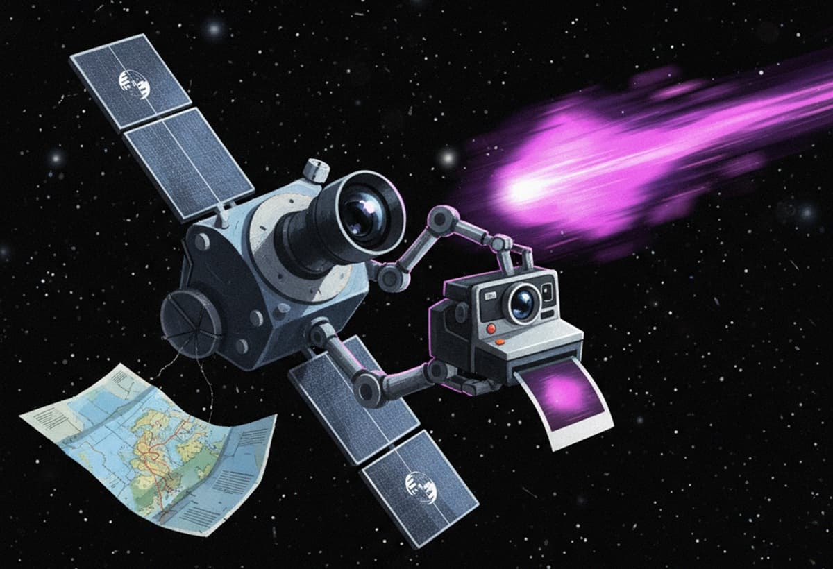 Cover Image for Марсианский зонд запечатлел межзвездную комету с рекордно близкого расстояния