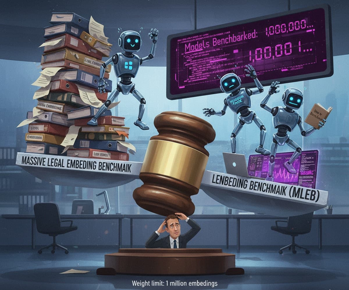 Cover Image for Представлен масштабный бенчмарк для юридических эмбеддингов MLEB