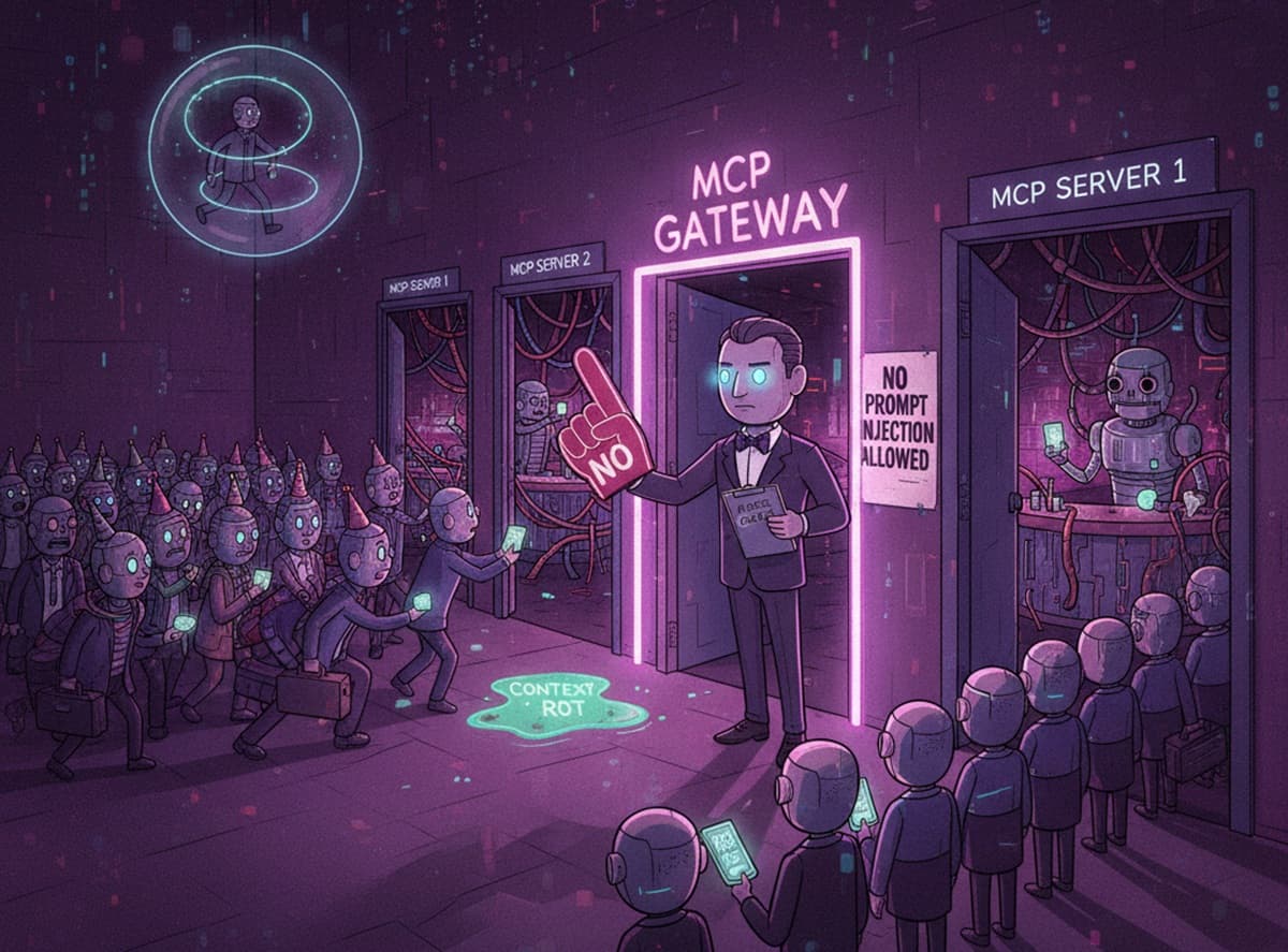 Cover Image for MCP Gateway как решение проблемы контекстного загрязнения в AI-агентах