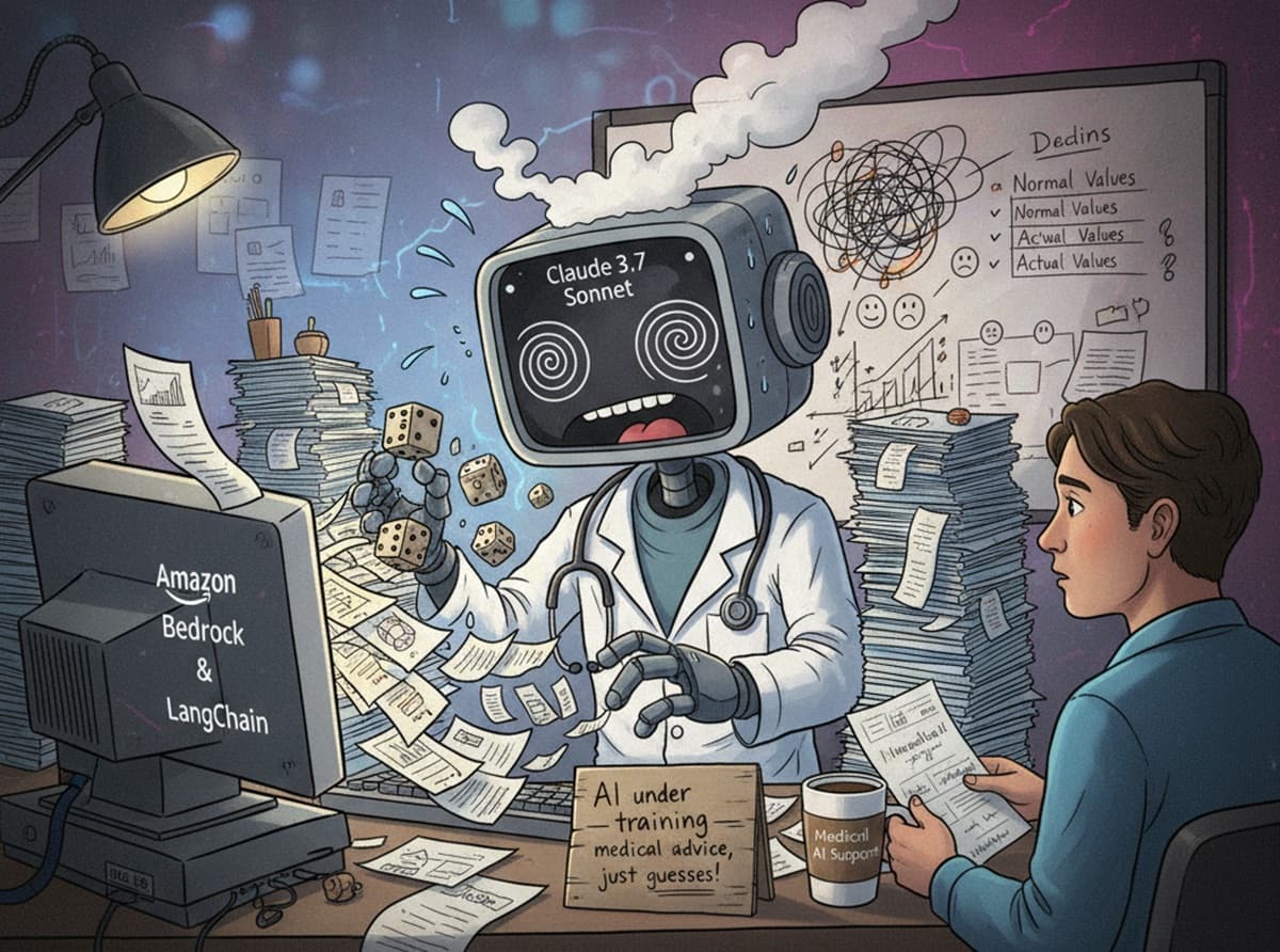 Cover Image for AWS создала дашборд для анализа медицинских отчетов на основе языковых моделей