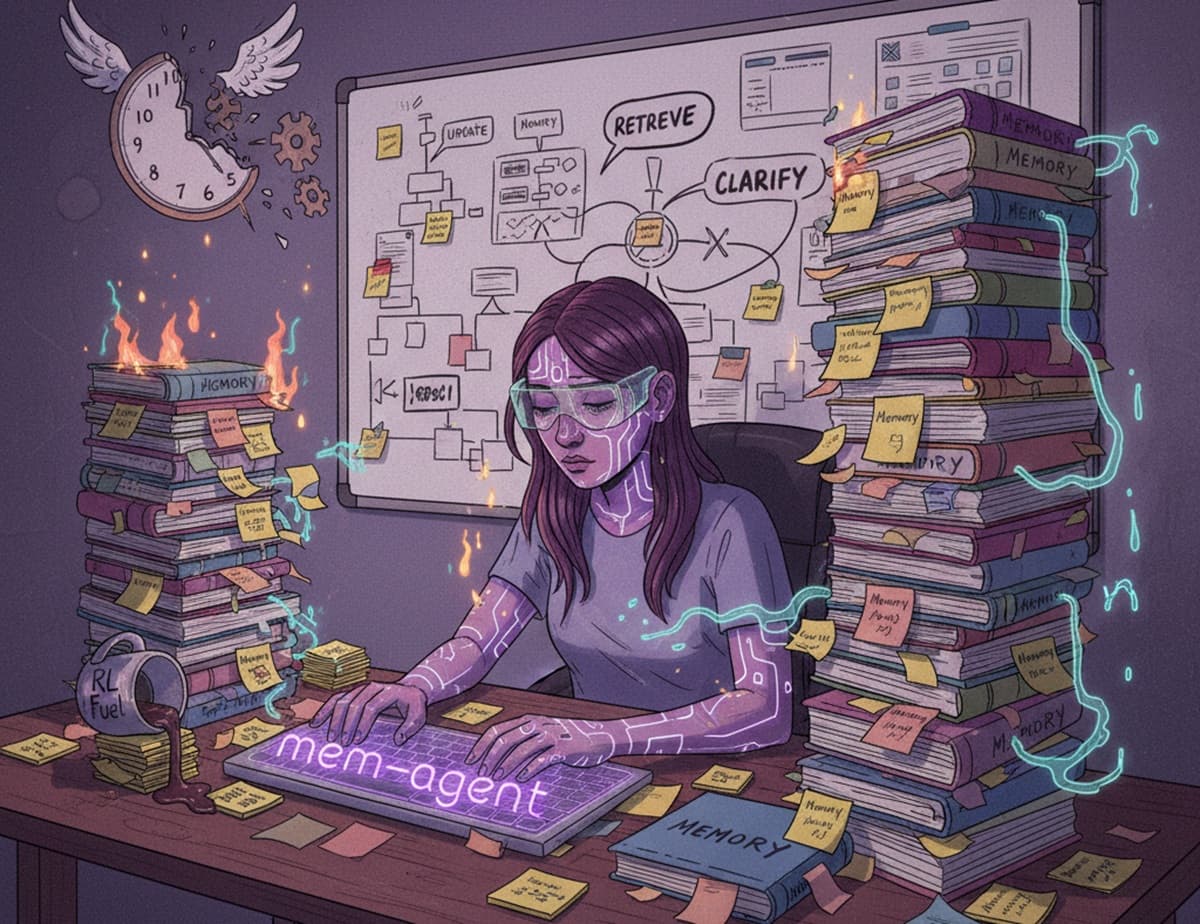 Cover Image for Hugging Face выпустила Mem-Agent — агента с долговременной памятью