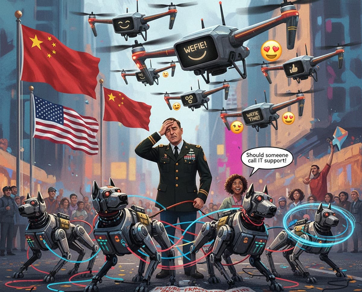 Cover Image for Китай активно внедряет искусственный интеллект в военные разработки