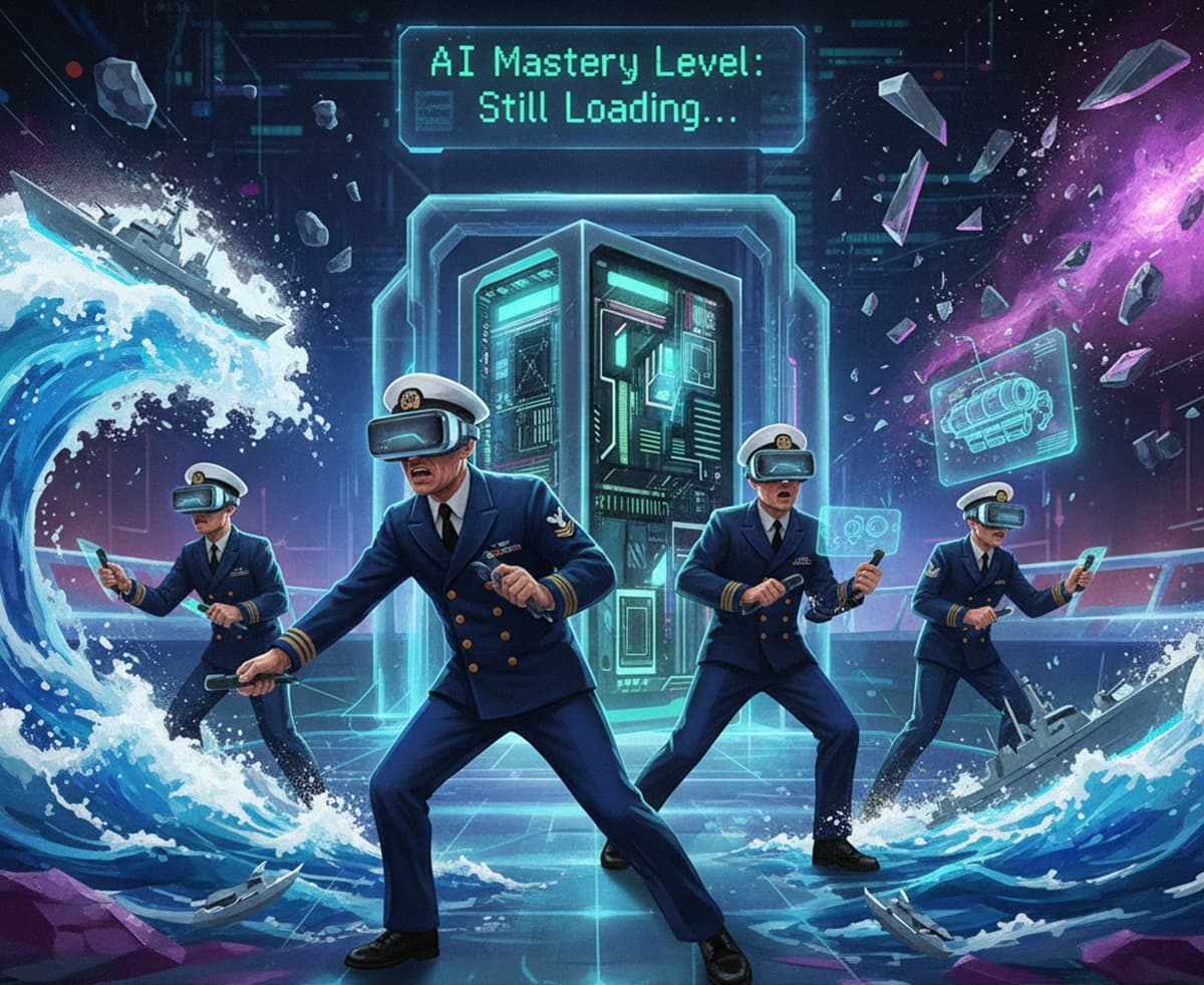 Cover Image for Военно-морская академия США внедряет ИИ для моделирования океана и космоса