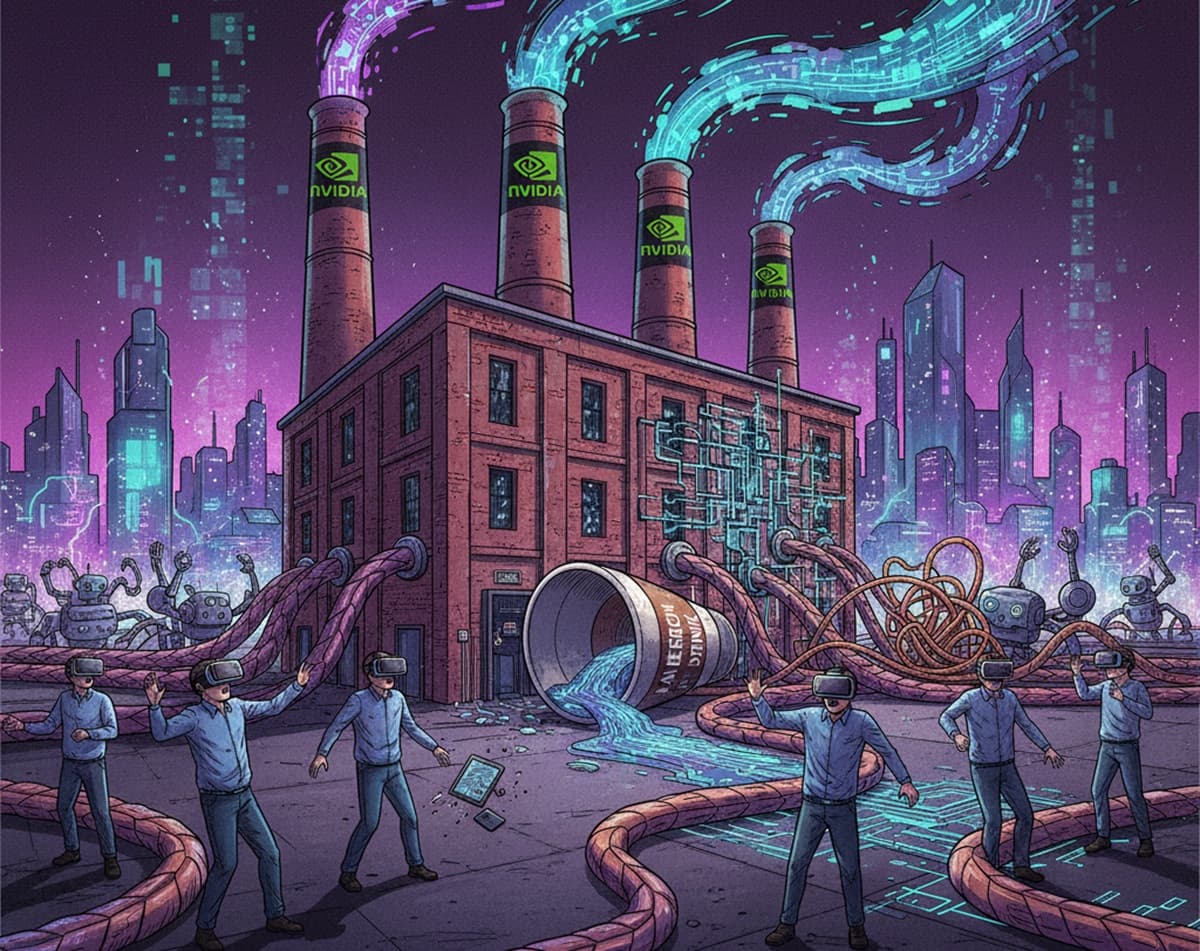 Cover Image for NVIDIA развертывает гигаваттные AI-фабрики для научных мегапроектов