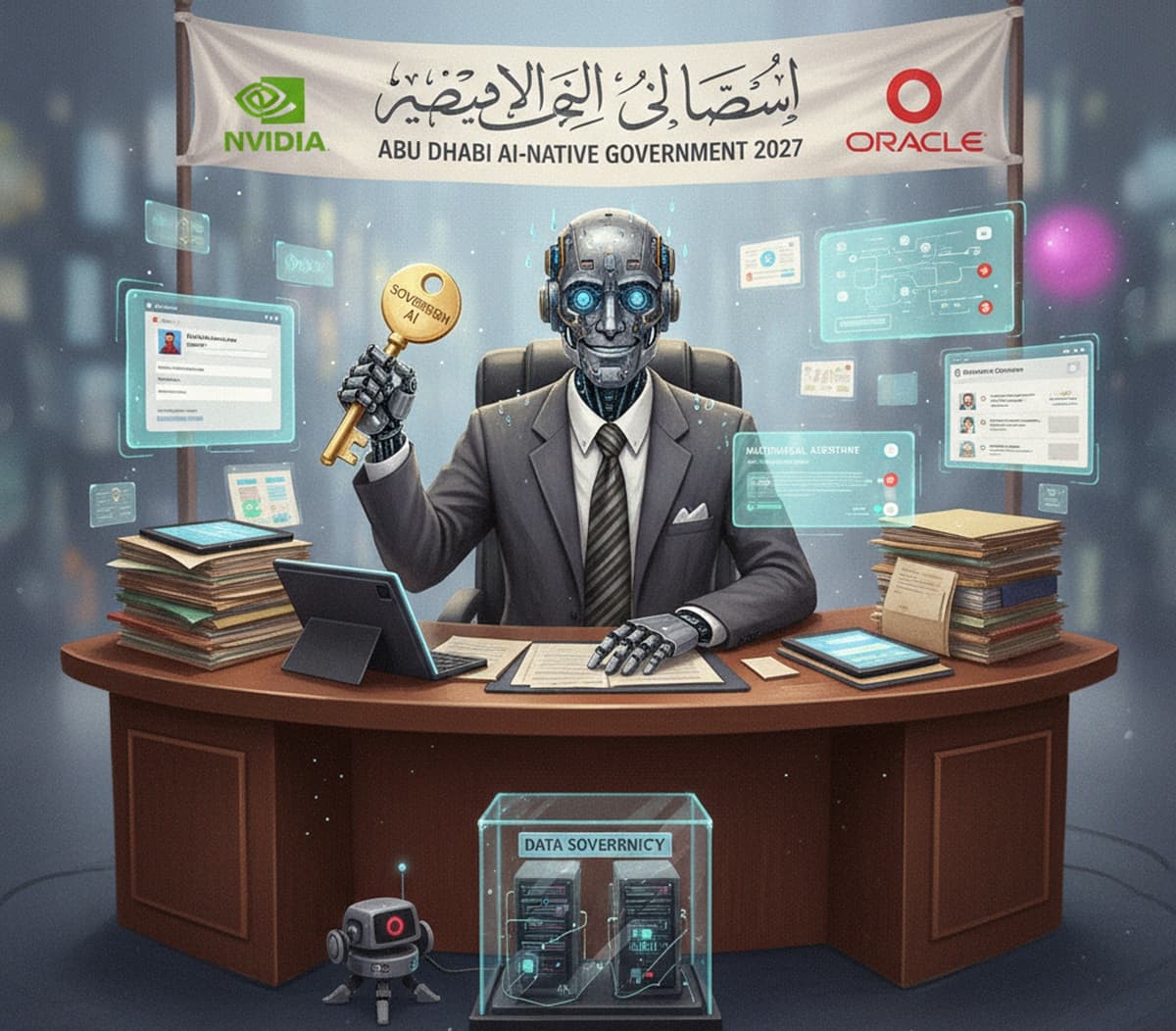 Cover Image for Oracle и Nvidia создают суверенную ИИ-инфраструктуру для ОАЭ