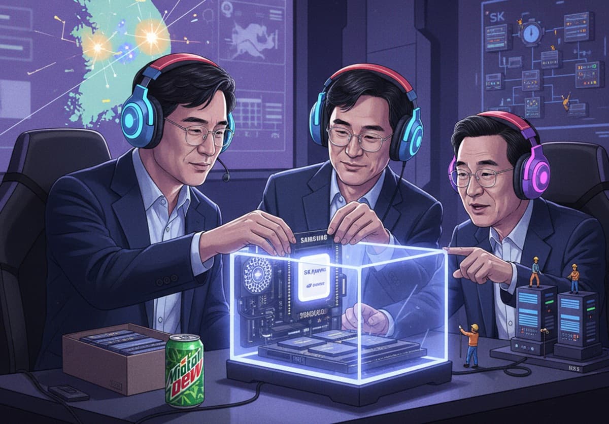 Cover Image for Samsung и SK присоединились к Stargate от OpenAI для развития глобальной AI-инфраструктуры