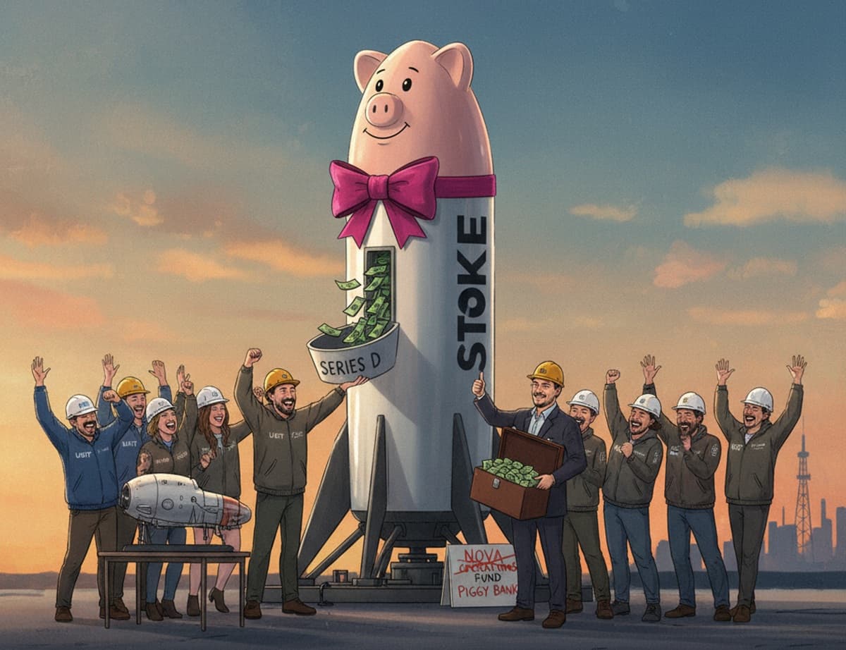 Cover Image for Stoke Space привлекла 510 миллионов долларов для разработки многоразовой ракеты Nova