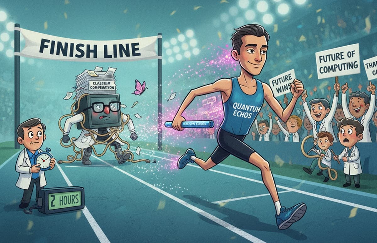 Cover Image for Google демонстрирует верифицируемое квантовое преимущество с новым алгоритмом