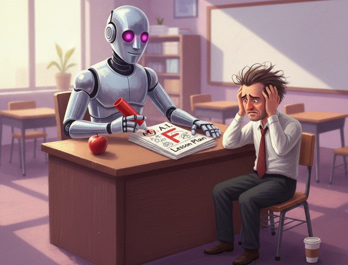Cover Image for Исследование выявило, что составленные ИИ планы уроков для учителей — не очень качественные