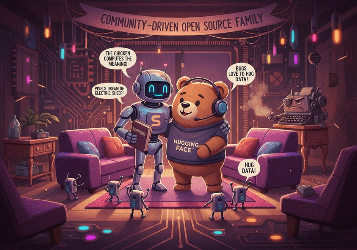 Cover Image for Sentence Transformers официально переходит под управление Hugging Face