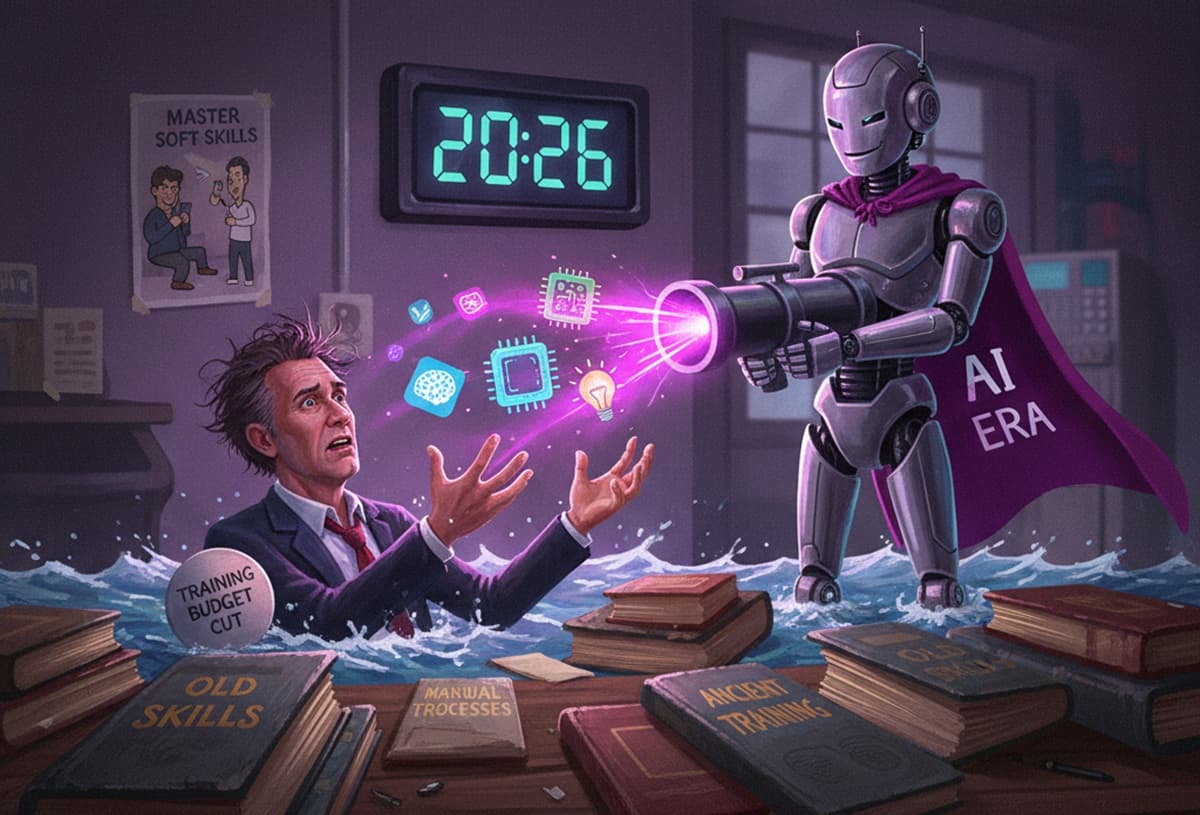 Cover Image for Пять фатальных ошибок бизнеса в подготовке кадров для эпохи ИИ