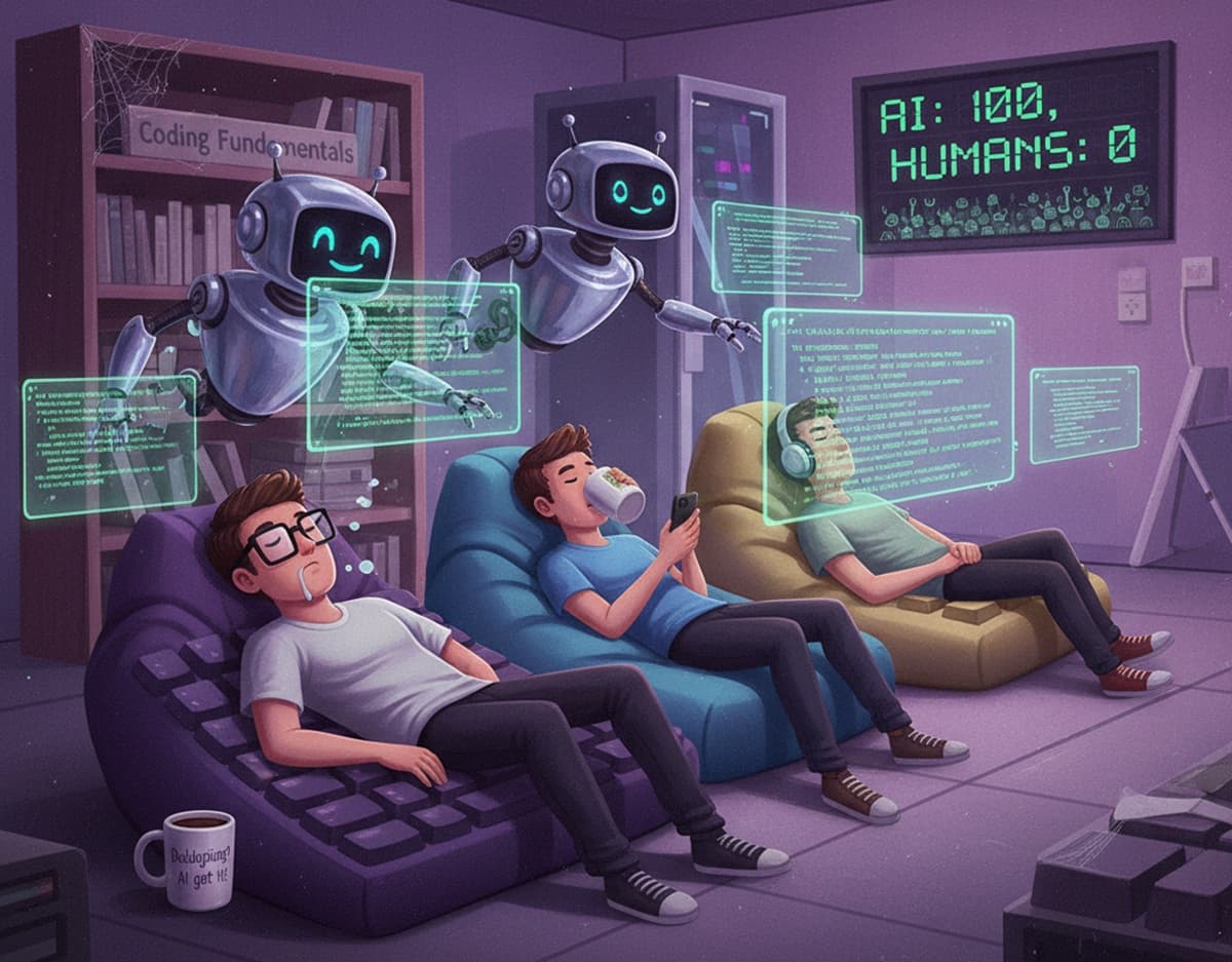 Cover Image for Почему ИИ-инструменты в программировании угрожают развитию навыков разработчиков