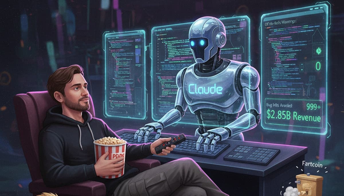 Cover Image for Сооснователь Solana Анатолий Яковенко переложил программирование на ИИ-агентов