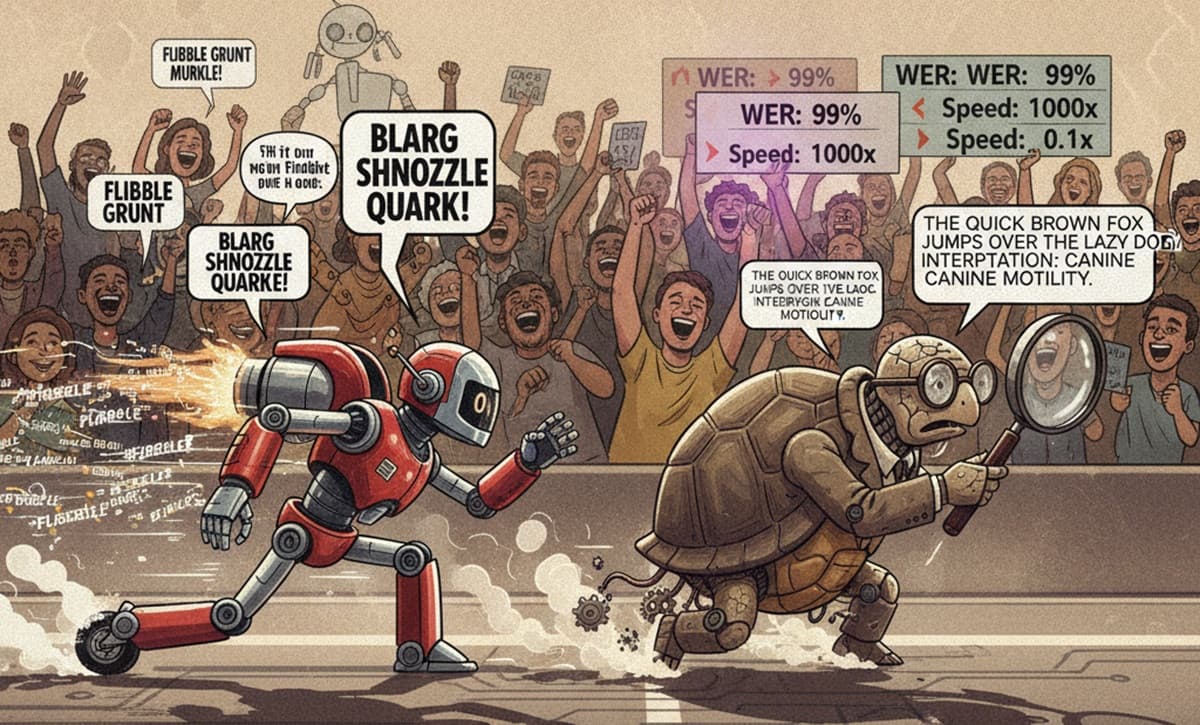 Cover Image for Более 60 моделей распознавания речи с ИИ протестированы на точность и скорость