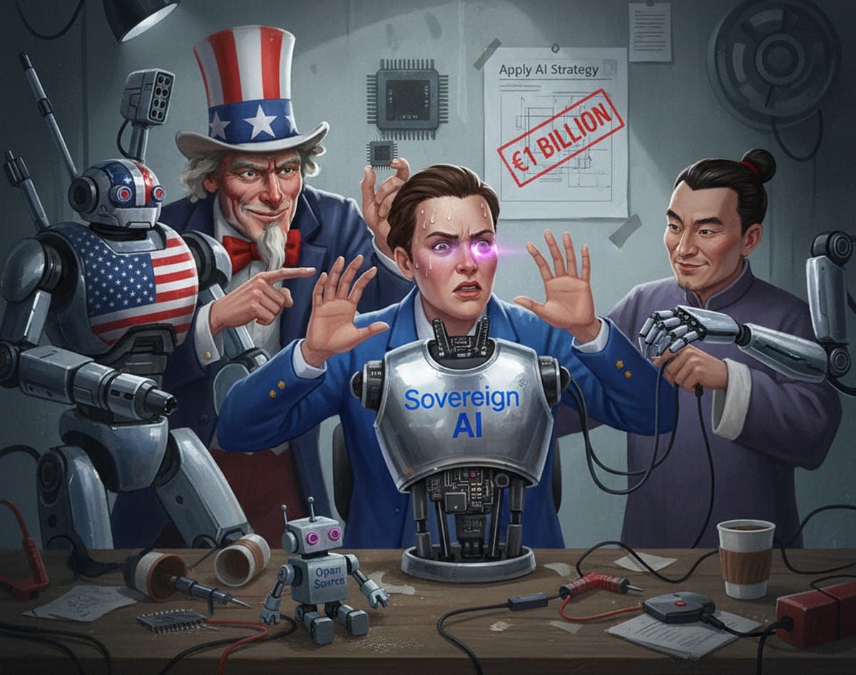 Cover Image for Евросоюз разрабатывает стратегию ИИ для снижения зависимости от США и Китая