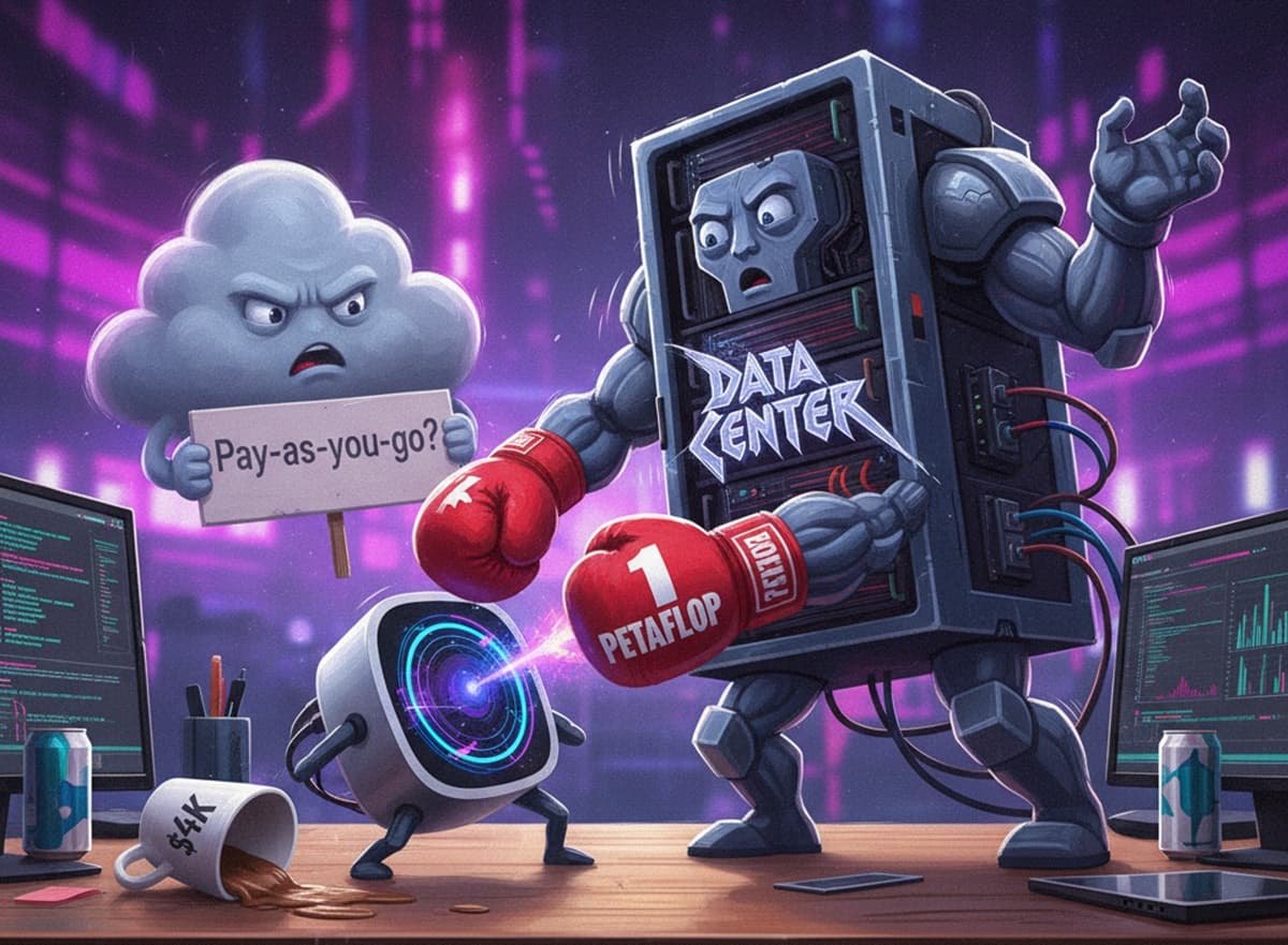 Cover Image for Nvidia выпустила мини-компьютер с мощным ИИ-ускорителем в режиме десктопа