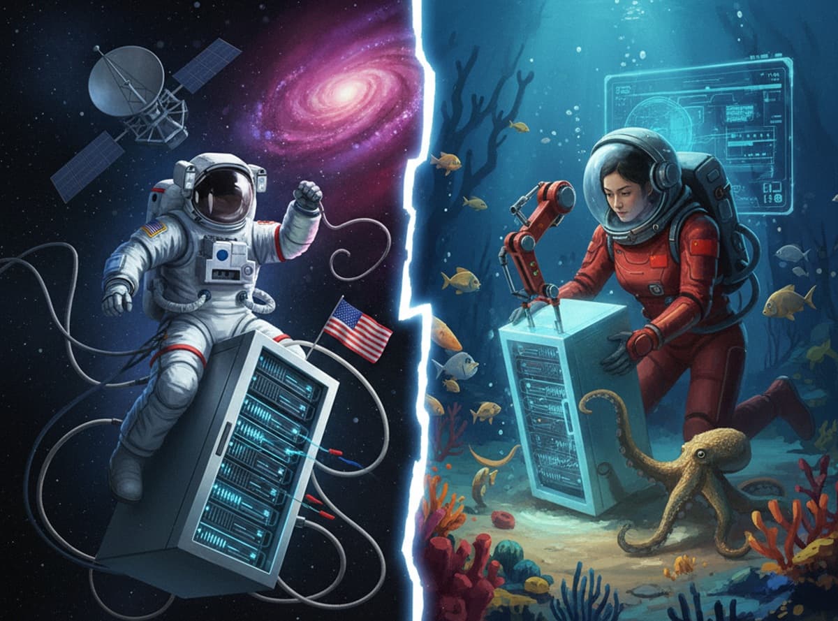 Cover Image for Подводные и космические дата-центры становятся новым фронтом ИИ-гонки