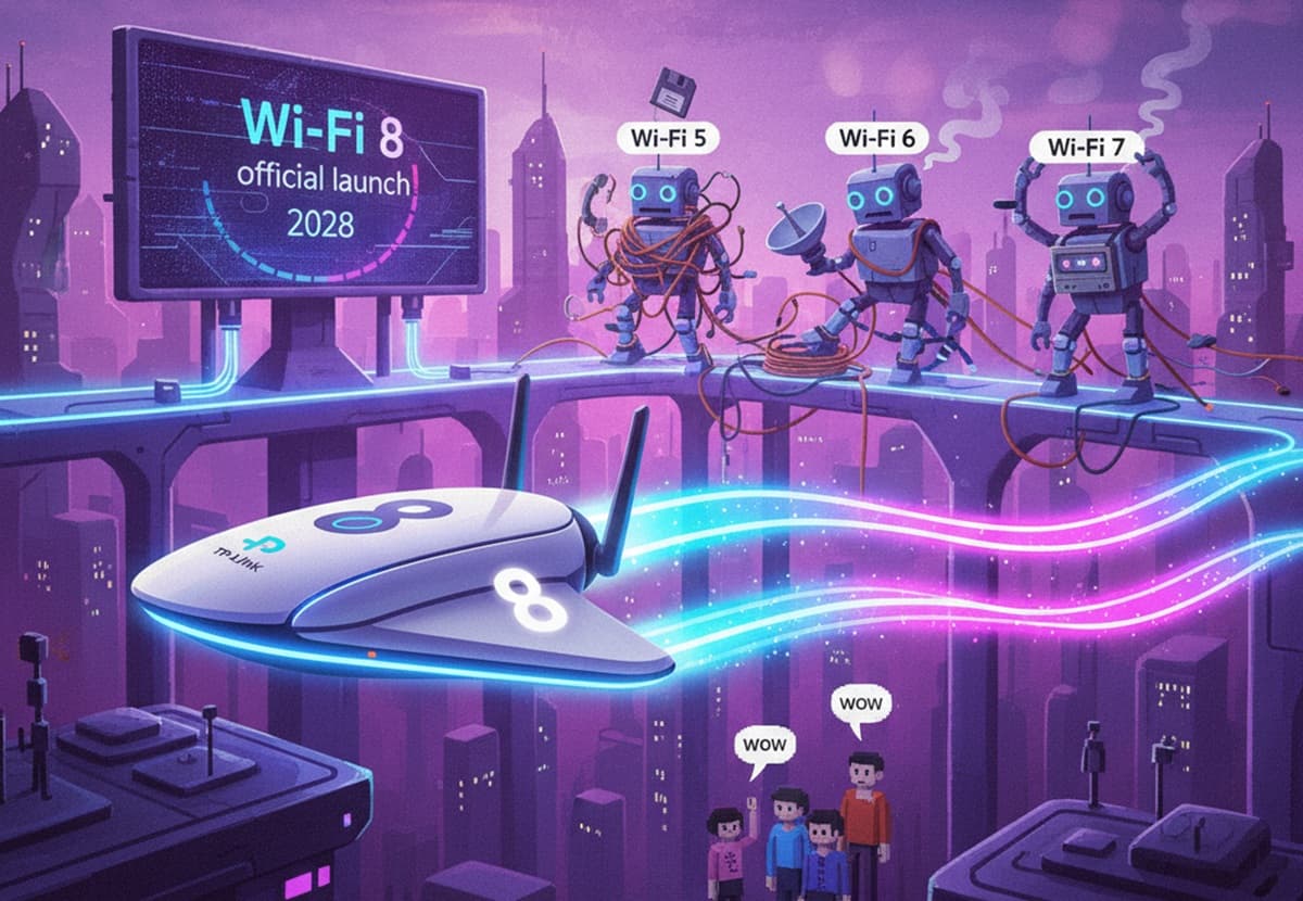 Cover Image for TP-Link продемонстрировала первую рабочую связь стандарта Wi-Fi 8