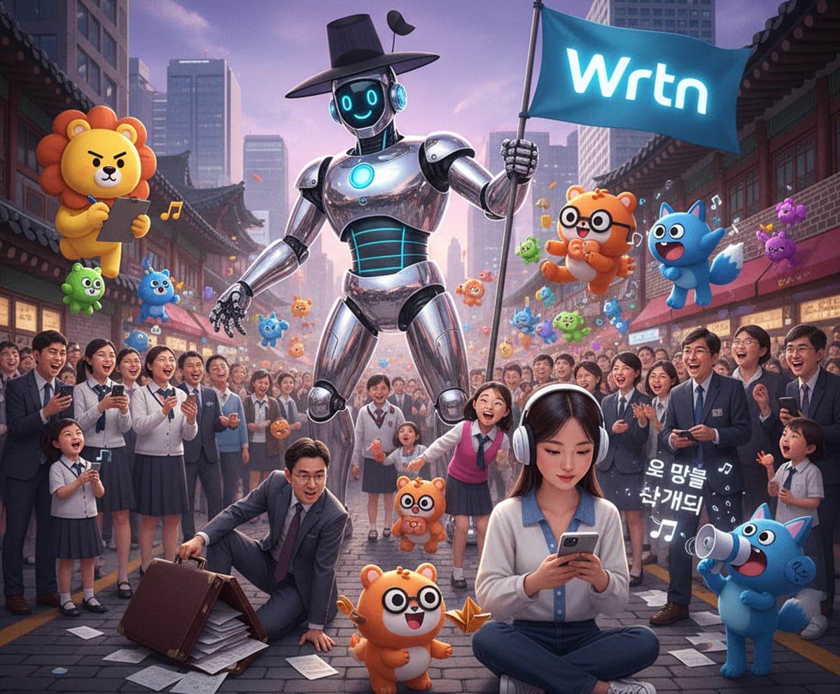 Cover Image for Корейский стартап Wrtn построил ИИ-платформу на 6,5 млн пользователей с помощью GPT-5