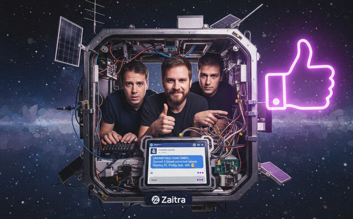 Cover Image for Чешский стартап Zaitra обрабатывает спутниковые данные на орбите с помощью ИИ