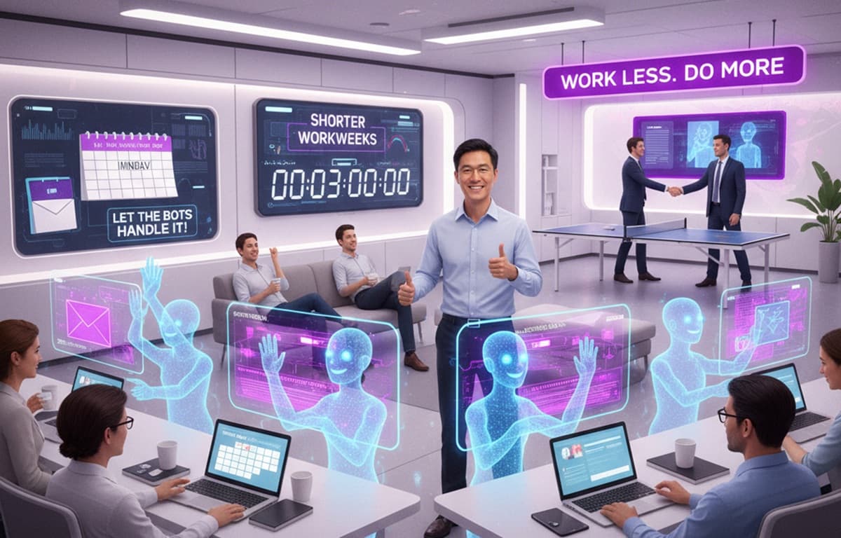 Cover Image for Генеральный директор Zoom предсказывает сокращение рабочей недели благодаря ИИ