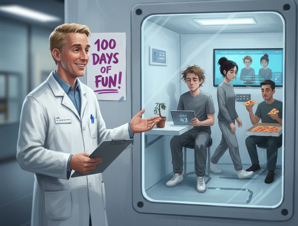 Cover Image for Немецкий аэрокосмический центр заплатит добровольцам €23 тысячи за 100 дней изоляции