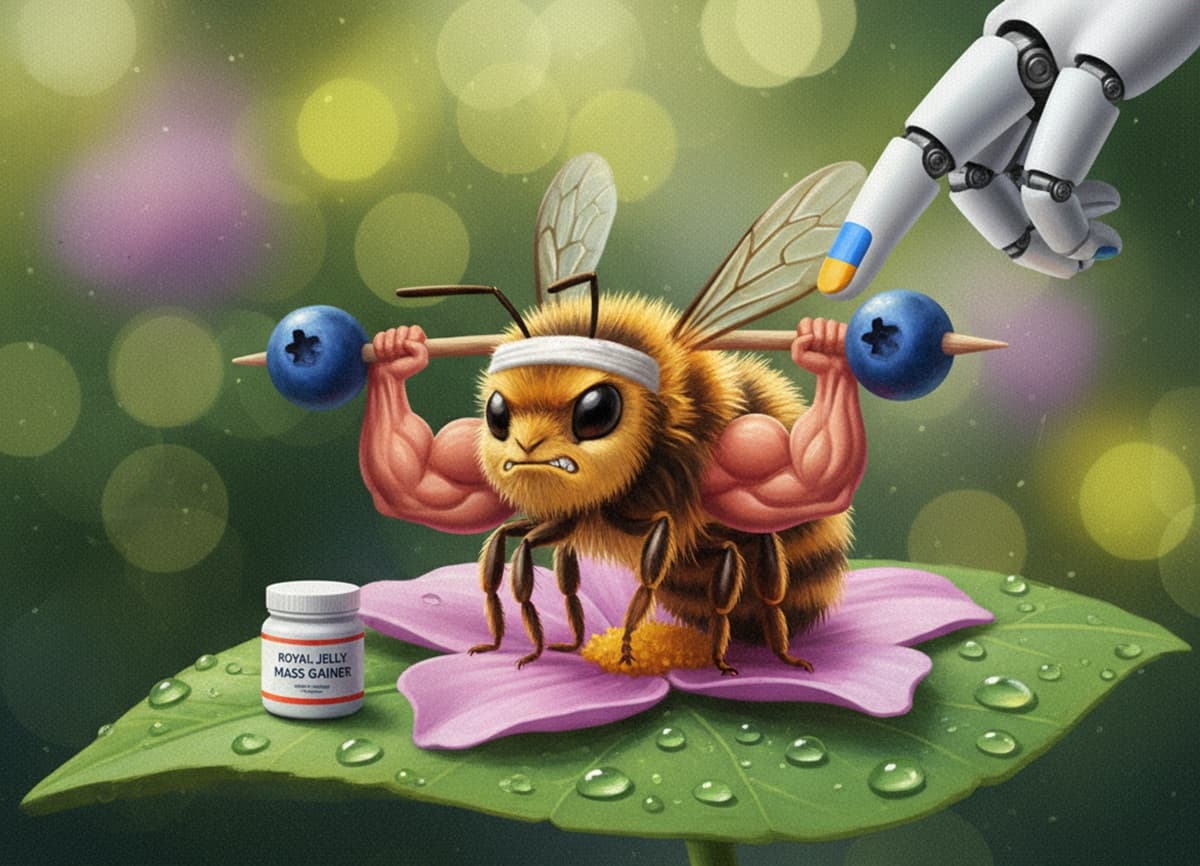 Cover Image for ИИ-модель AlphaFold помогает вывести более здоровых и устойчивых медоносных пчел