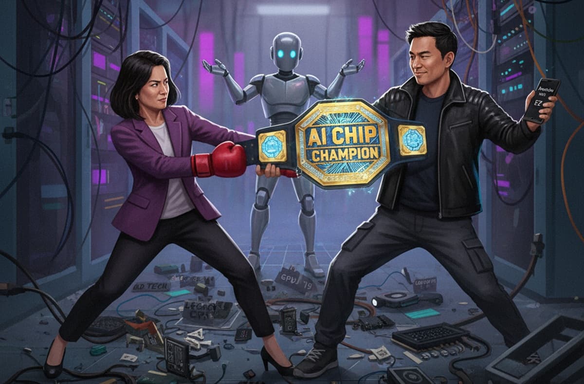 Cover Image for AMD бросает вызов Nvidia в гонке процессоров для искусственного интеллекта