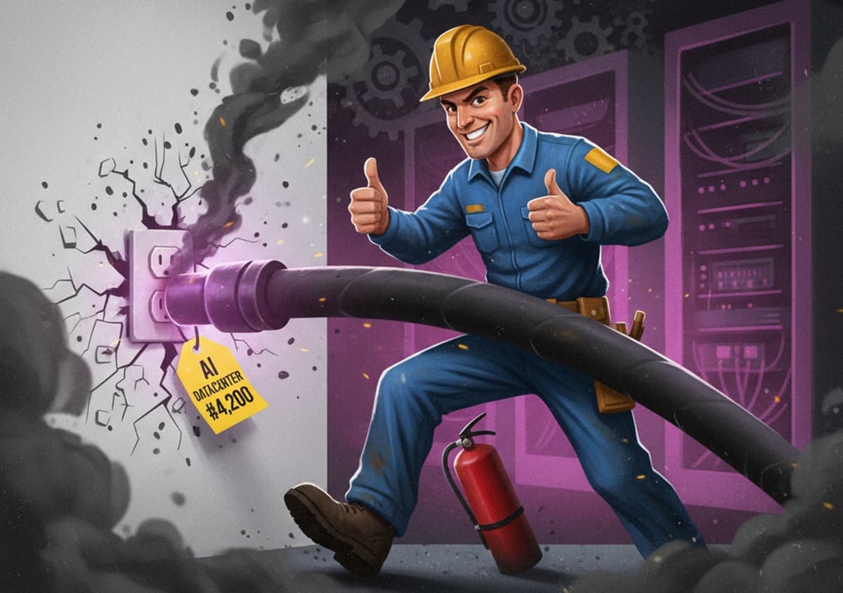 Cover Image for Аналитики просчитывают, справится ли энергосистема США с бумом дата-центров для ИИ