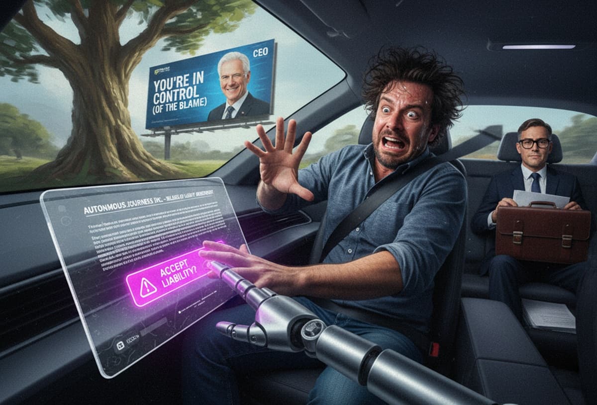 Cover Image for Автопилот поколения Level 3: кто будет отвечать за аварии?