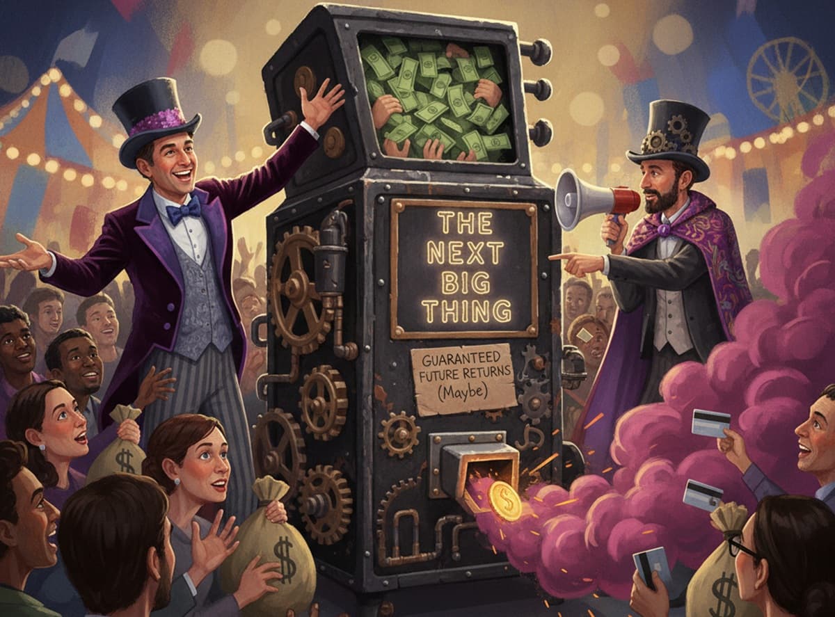 Cover Image for Главы OpenAI и Palantir не хотят отвечать на вопросы инвесторов о фундаментальных показателях