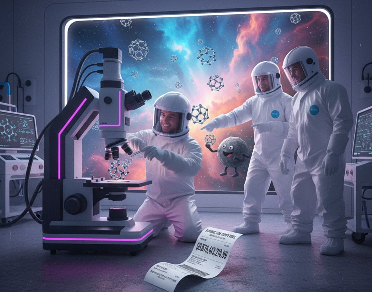 Cover Image for Химики раскрыли ключевой этап формирования бакиболлов в космосе